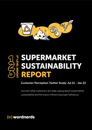 Supermarket Sustainability Report cover - Jan 22