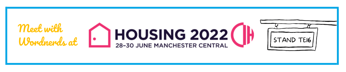 Wordnerds will be at Housing 2022 - Stand TE16