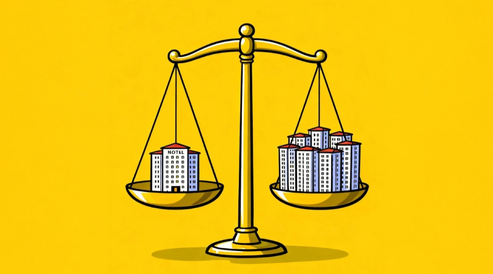 The same themes compared across properties, destinations and seasons