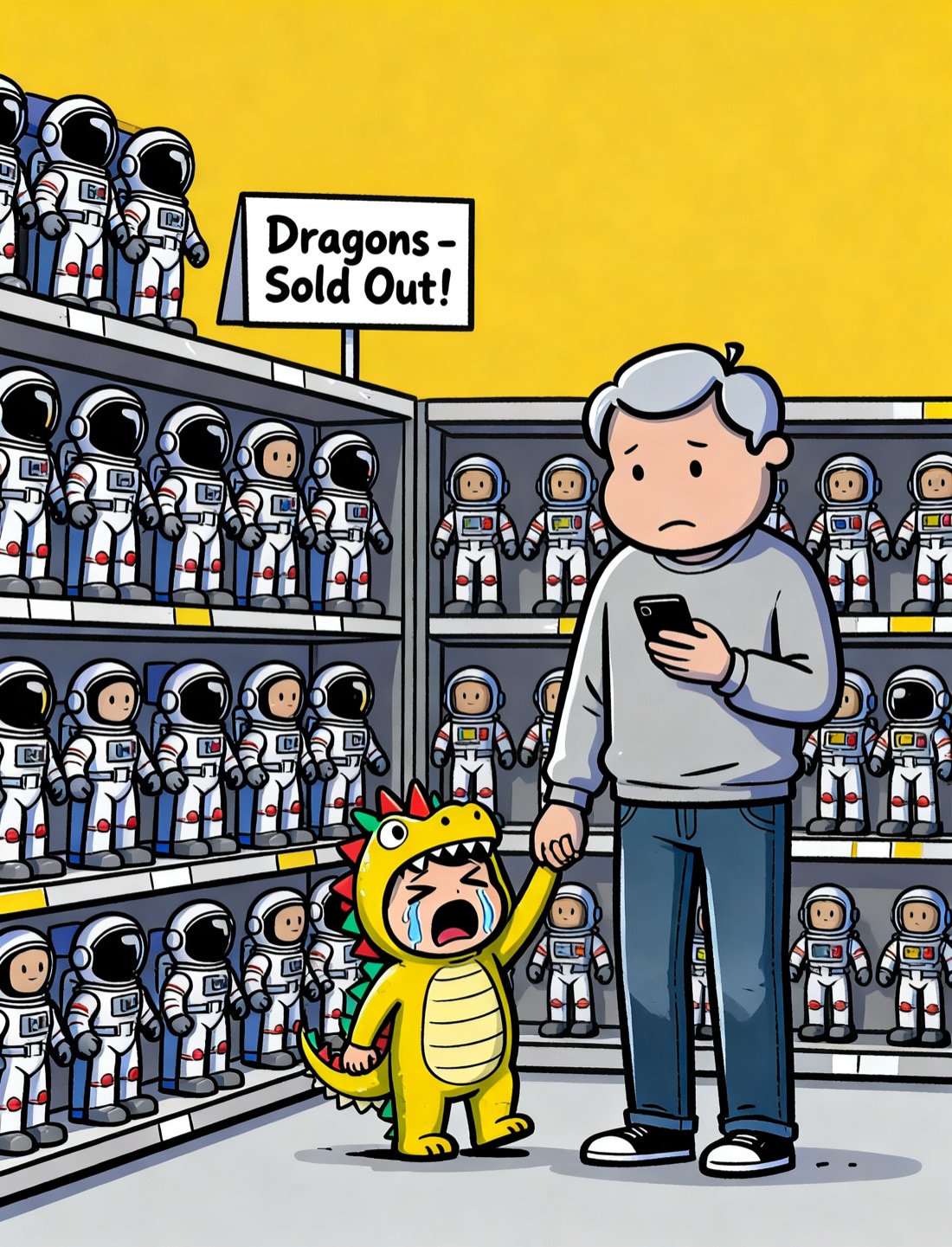 Many retail customer voices resolving into emerging themes, with one new theme surfacing on its own