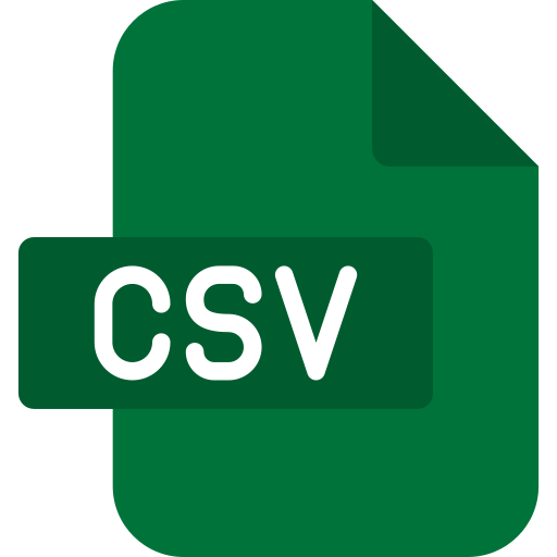 CSV upload icon
