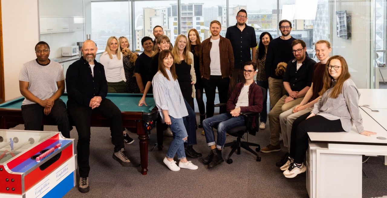 The Wordnerds team at the Proto office, 2024